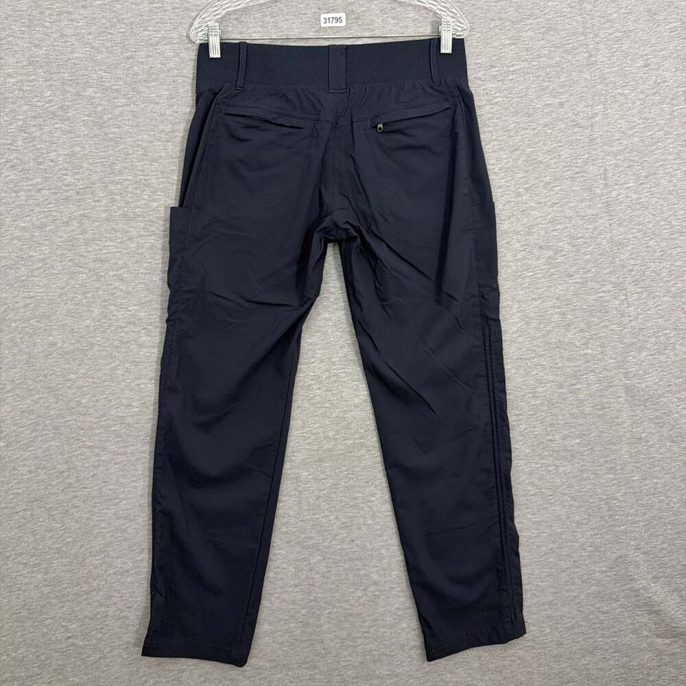 Title Nine Women's Size 10 Navy Blue Nylon Recycled Clamber Synch Pants - Picture 2 of 13